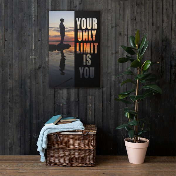 Canvas – 24 x 36“ – Your Only Limit Is You - Image 4