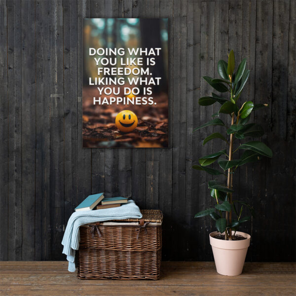 Canvas – 24 x 36“ – Freedom Happiness - Image 4