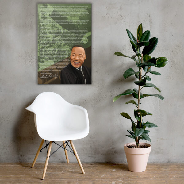 Canvas – 24 x 36“ – Martin Luther King - Speech - Image 2