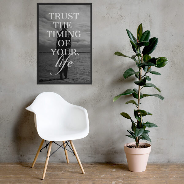 Canvas – 24 x 36“ – Trust The Timing Of Your Life - Image 8