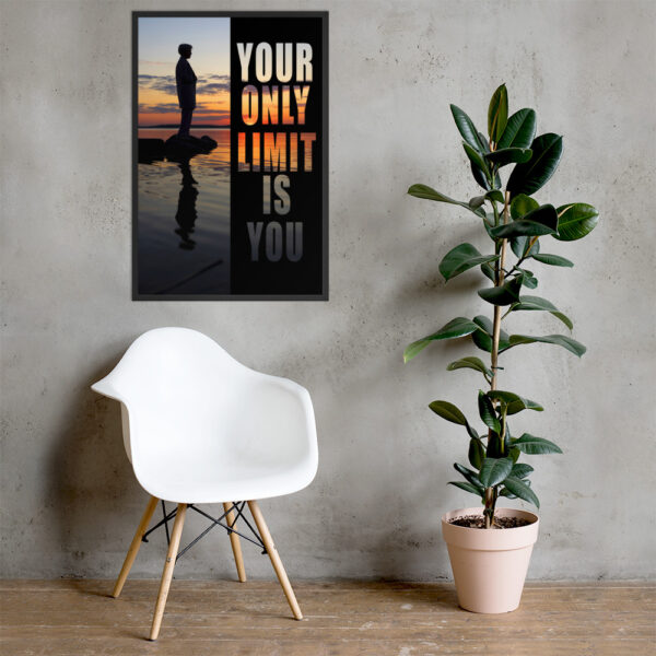 Canvas – 24 x 36“ – Your Only Limit Is You - Image 8