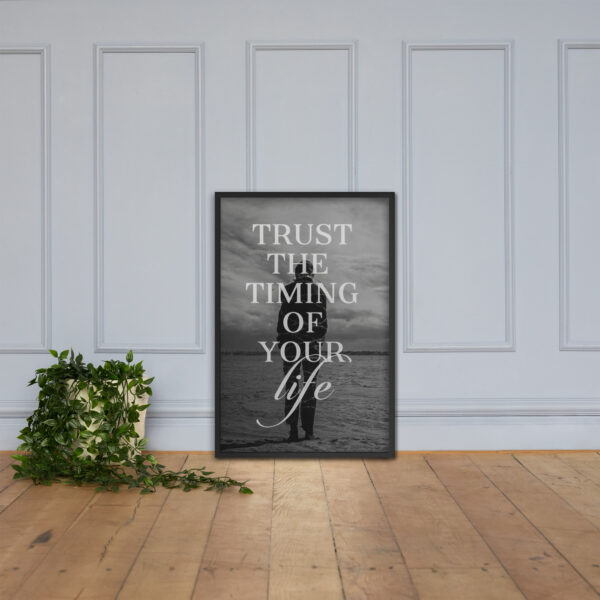 Canvas – 24 x 36“ – Trust The Timing Of Your Life - Image 9