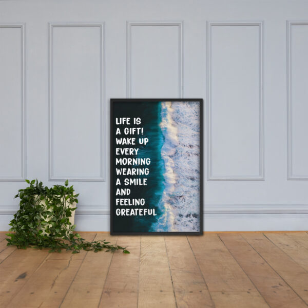 Canvas – 24 x 36“ – Life Is A Gift - Image 9