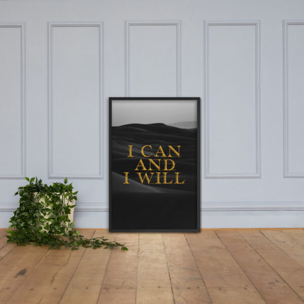 Canvas – 24 x 36“ – I Can And I Will - Image 9