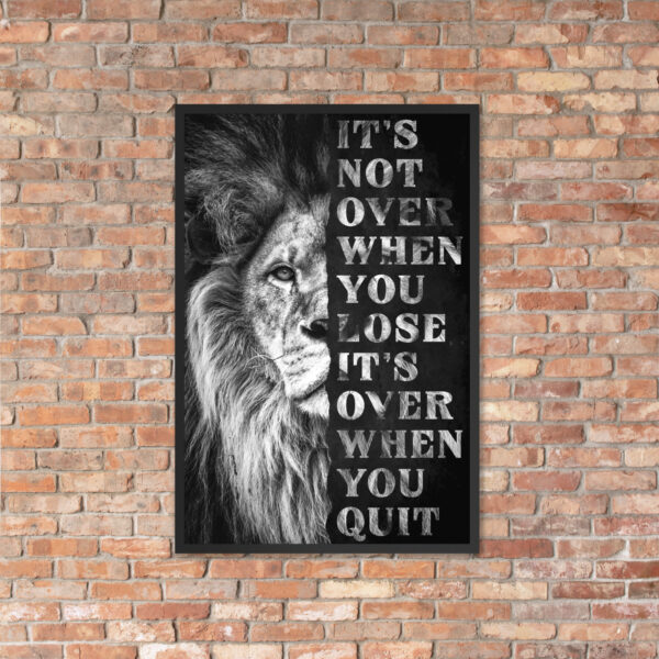 Canvas – 24 x 36“ – It's Not Over - Image 11