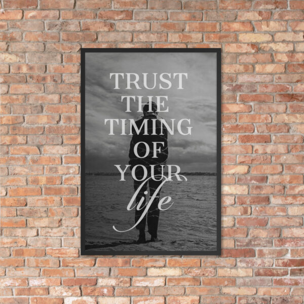 Canvas – 24 x 36“ – Trust The Timing Of Your Life - Image 11