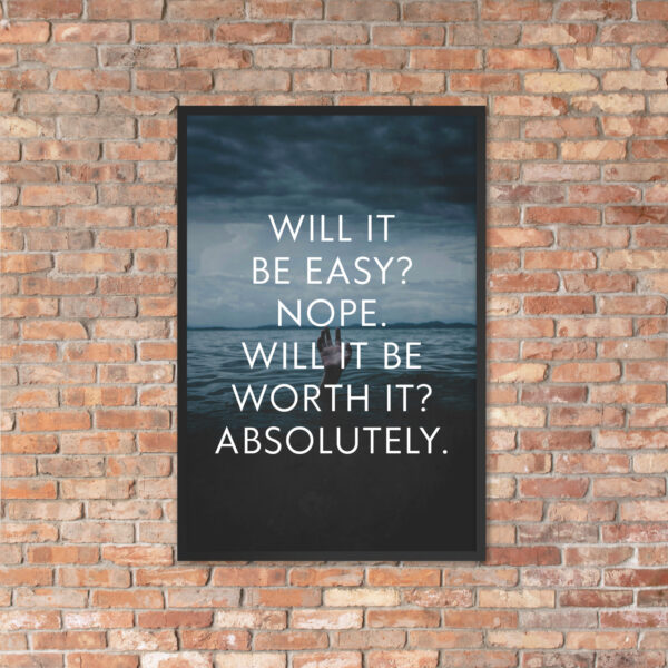 Canvas – 24 x 36“ – Will It Be Easy - Image 11