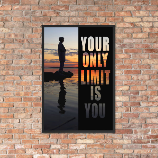 Canvas – 24 x 36“ – Your Only Limit Is You - Image 11