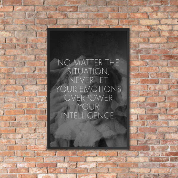 Canvas – 24 x 36“ – Emotions And Intelligence - Image 11