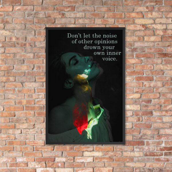 Canvas – 24 x 36“ –  Dont Let The Noise - Image 11