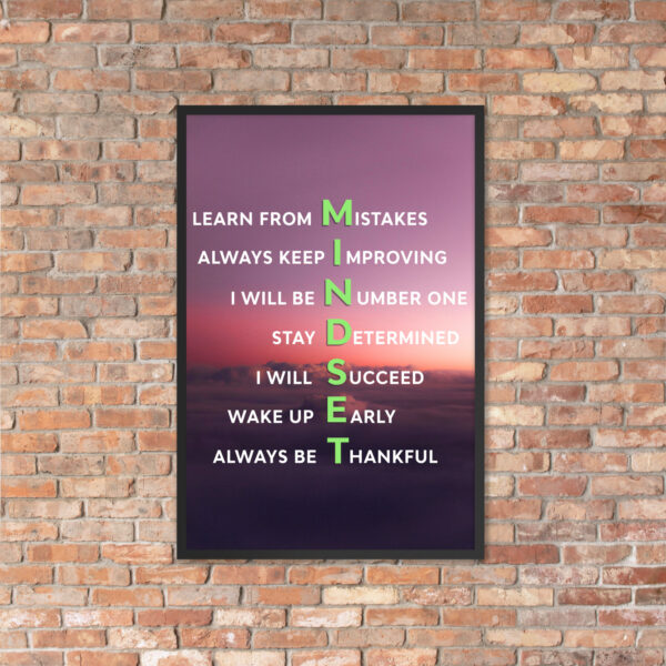 Canvas – 24 x 36“ –  Mindset - Image 11