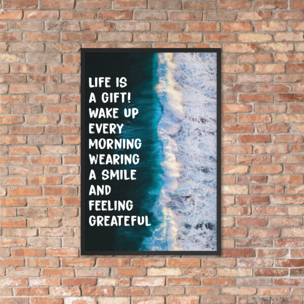 Canvas – 24 x 36“ – Life Is A Gift - Image 11