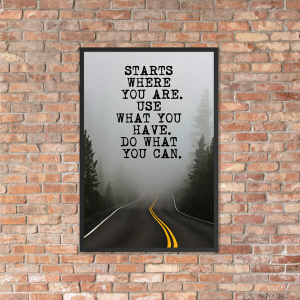 Canvas – 24 x 36“ – Starts Where You Are - Image 11