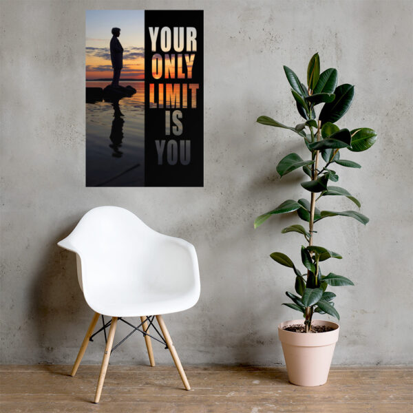 Canvas – 24 x 36“ – Your Only Limit Is You - Image 5