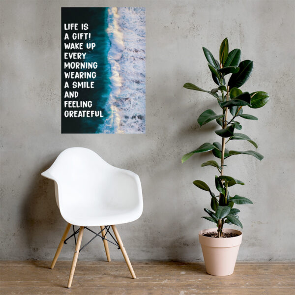 Canvas – 24 x 36“ – Life Is A Gift - Image 5