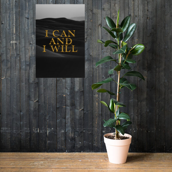 Canvas – 24 x 36“ – I Can And I Will - Image 7