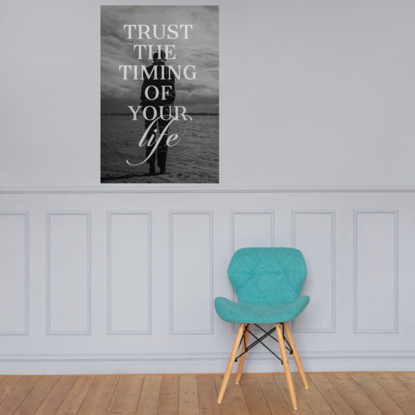 Canvas – 24 x 36“ – Trust The Timing Of Your Life - Image 6