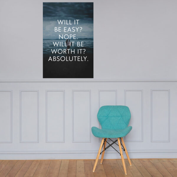 Canvas – 24 x 36“ – Will It Be Easy - Image 6