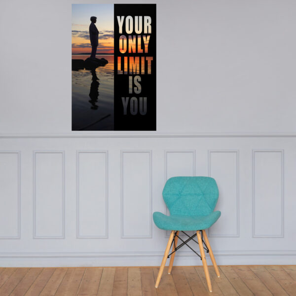 Canvas – 24 x 36“ – Your Only Limit Is You - Image 6