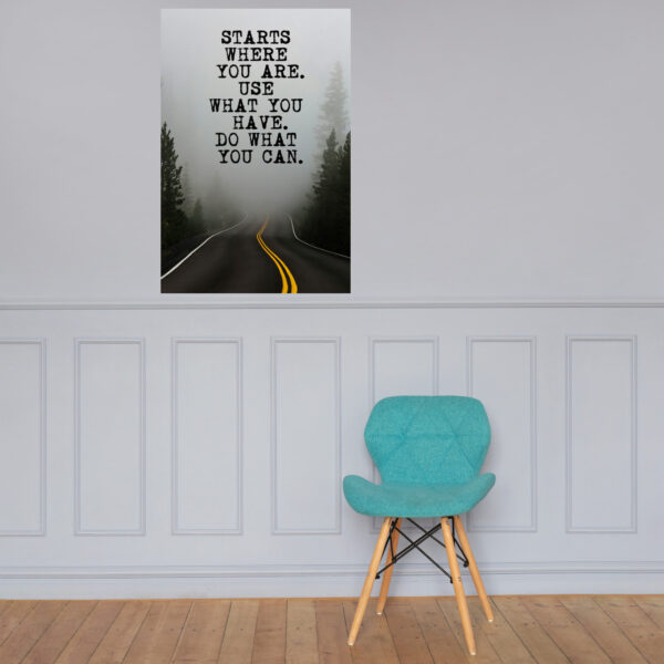 Canvas – 24 x 36“ – Starts Where You Are - Image 6